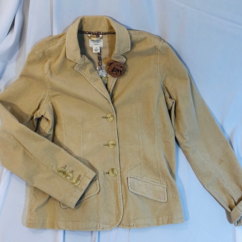 Corduroy blazer
